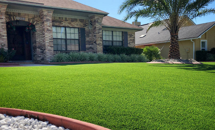 artificial grass front yard