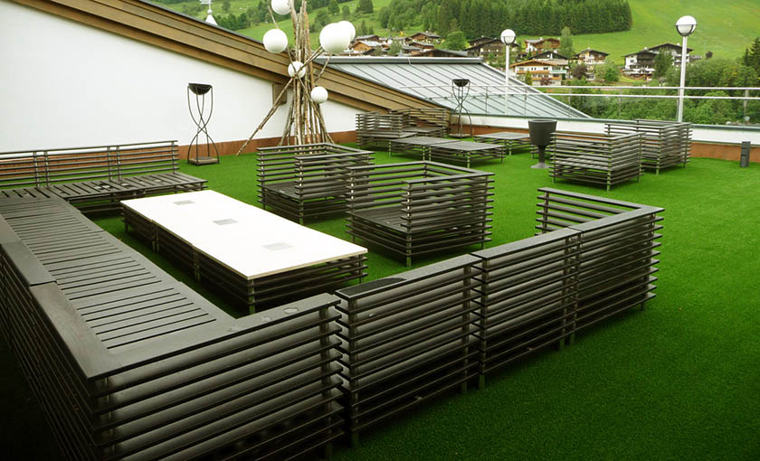 Artificial Grass Roof