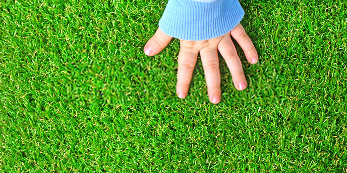 artificial grass application