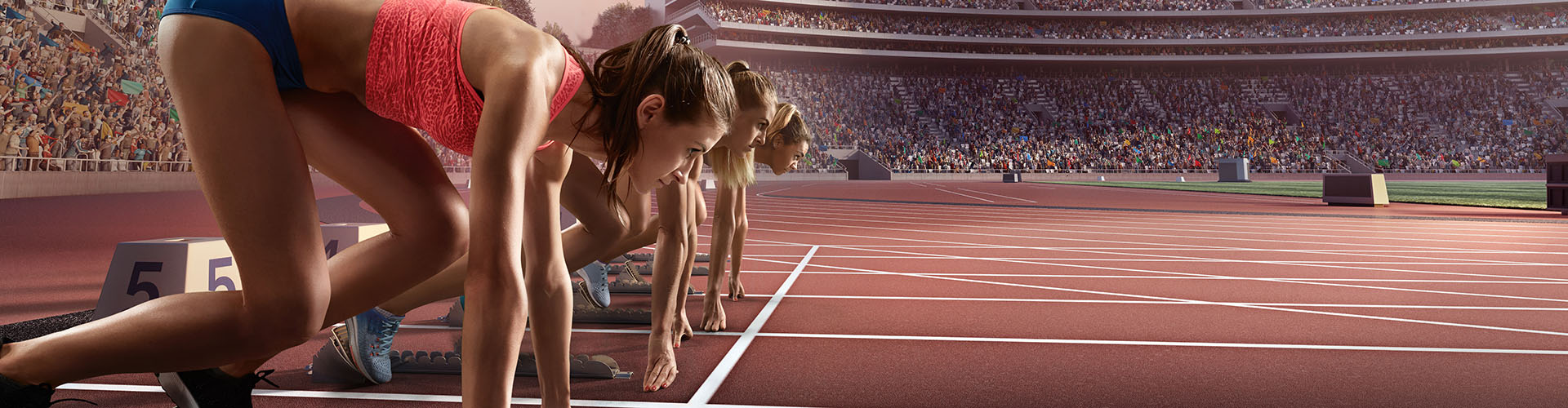 Artificial Grass for Running Tracks Banner