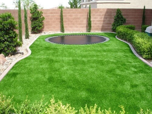 Backyard Artificial Turf Idea